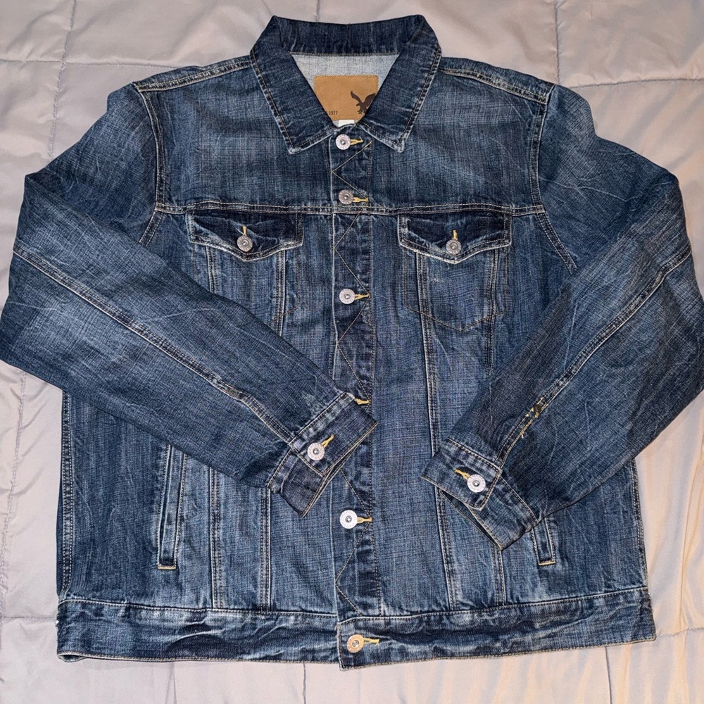 American Eagle Outfitters Blue Denim Jacket